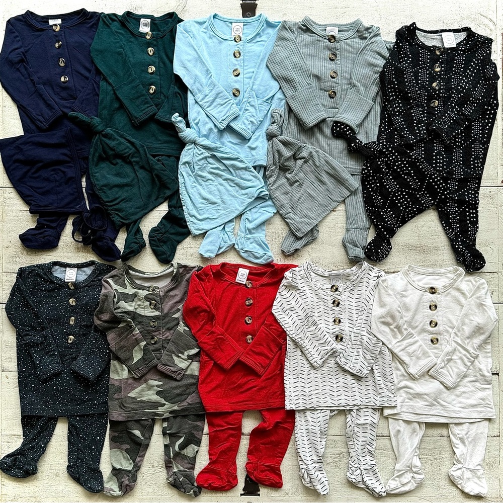 Lou Lou & Company Boy Top & Bottom Sets Bundle